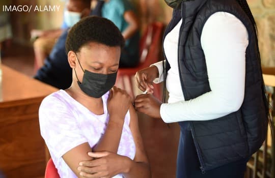 Covid vaccination in Botswana