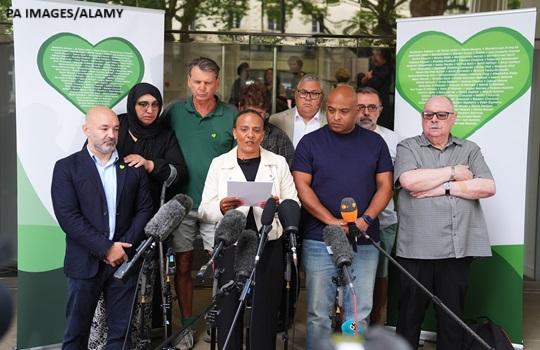 Survivors of the Grenfell fire as the inquiry is published