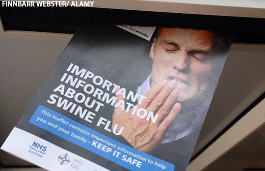Swine flu leaflet