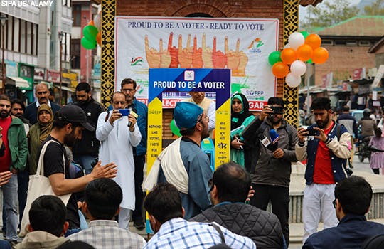 India election voting campaign