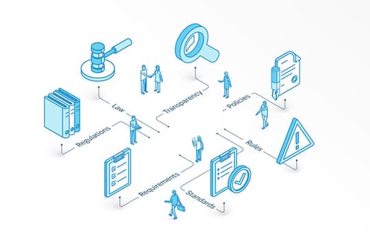 Healthcare regulation concept